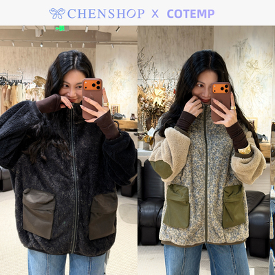 秋冬新款尼克摇粒绒长袖外套百搭