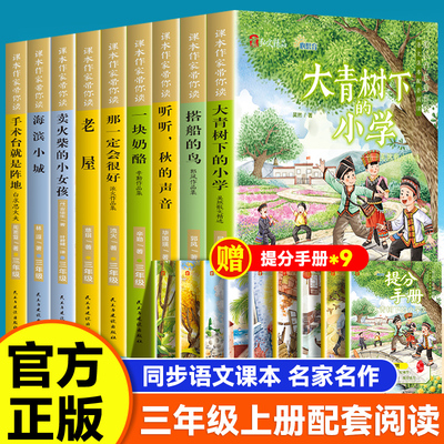 手术台就是阵地海滨小城卖火柴的小女孩老屋那一定会很好一块奶酪听听秋的声音搭船的鸟大青树下的小学课本作家带你读三上配套阅读