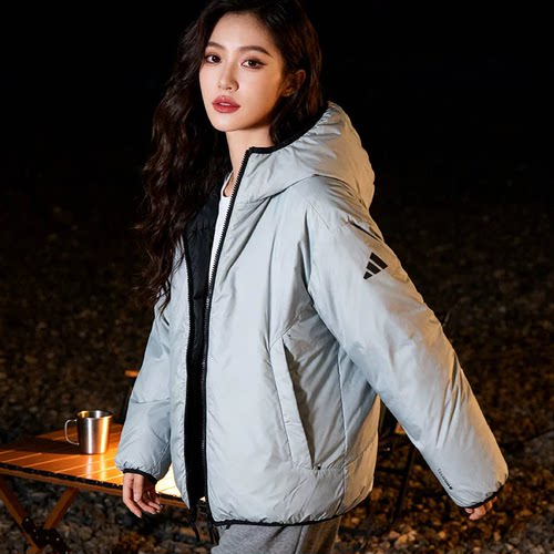 正品阿迪达斯男装秋季运动保暖羽绒服户外休闲外套KC2490 KC2492