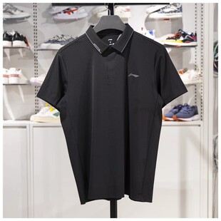 APLV041 POLO衫 专柜2025夏李宁男子凉感休闲短袖