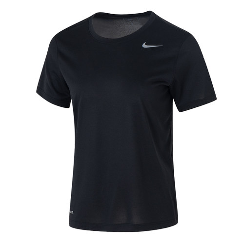 NikE耐克速干短袖女子跑步健身薄款透气圆领运动T恤IB8899-010
