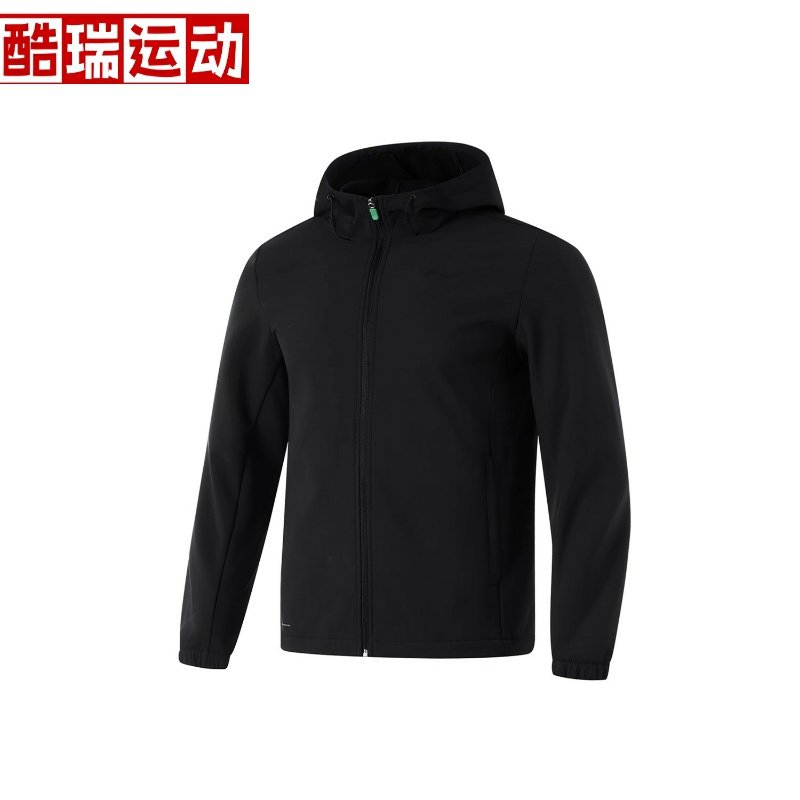 专柜2024冬李宁男子加绒保暖连帽厚外套AFDU529-3-5-6