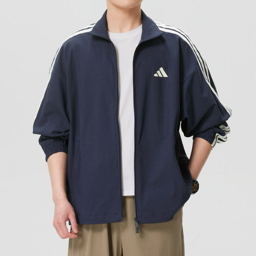 正品 Adidas阿迪达斯 男子梭织夹克外套KR2547 KR2548