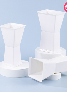 方墩墩包花神器鲜花固定底座花束内胆插花剑桶箭筒包花神器