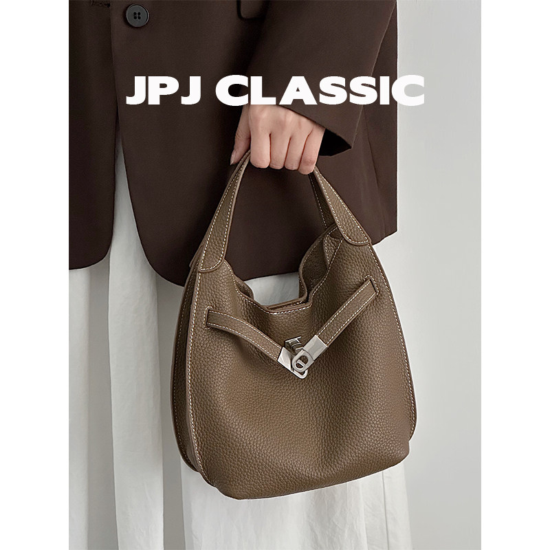 jpjclassic头层牛皮凯莉包女单肩斜挎手提包城市风软包可爱通勤包,箱包皮具/热销女包/男包,托特包,淘宝优惠券,粉丝福利购,淘宝优惠卷