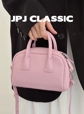 jpjclassic植鞣牛皮手提包女迷你单肩斜挎包可爱百搭小包包
