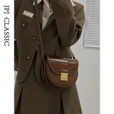 Небольшая дизайнерская кожаная сумка на одно плечо, сумка подмышку