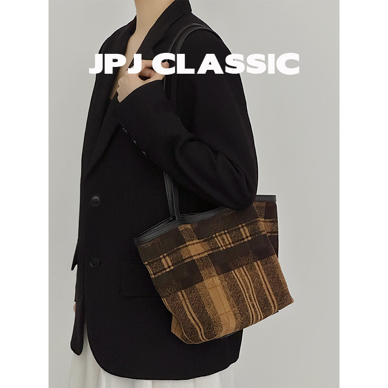 jpjclassic磨砂牛皮菜篮子包女单肩腋下包城市风通勤包百搭软包,箱包皮具/热销女包/男包,托特包,淘宝优惠券,粉丝福利购,淘宝优惠卷