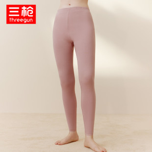 女式 子中腰单裤 纯棉秋冬款 中老年全棉裤 舒肤棉中厚长裤 三枪秋裤