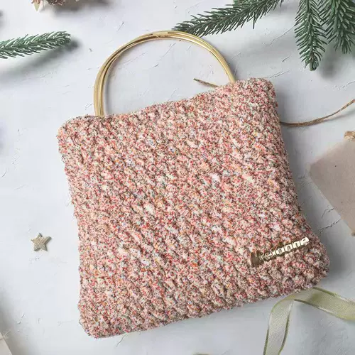 Вязаная сумка ручной работы, набор материалов для друга, «сделай сам», подарок для девушки