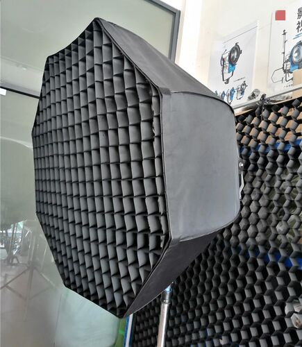 S60 SkyPanel 影视灯八角蜂窝网格柔光箱 弹格 蛋格柔光罩灯箱