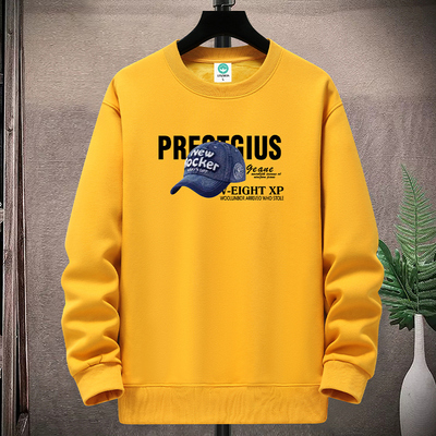 青少年时尚纯棉圆领卫衣潮流风