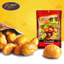 富亿农甘栗仁300g红袋 熟栗油栗零食怀柔板栗仁开袋即食食品小吃