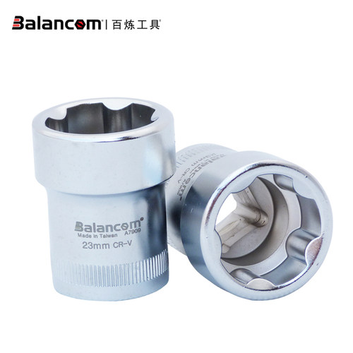 BALANCOM百炼工具骐达颐达骊威轩逸油底壳放油螺丝套筒五花扳手