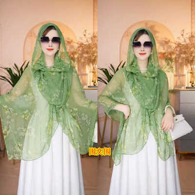 夏季送妈妈超大海边沙滩巾百搭