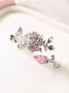 游戏周边爱莉希雅真我人之律者誓约戒指二次元不规则花朵送礼物