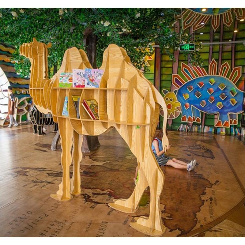 展厅软装商场门店道具书架