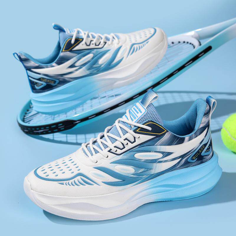 和诚鞋业跨境抖音男士大码46跑步运动鞋男外贸健身超轻减震休闲鞋