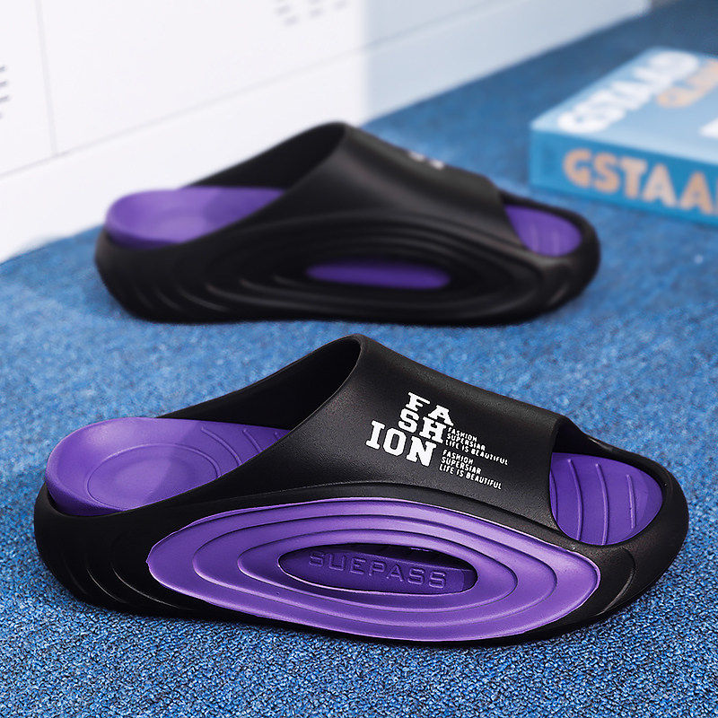 合成鞋业椰子拖鞋男款2026新款夏季外穿高级感潮牌踩屎感运动防滑