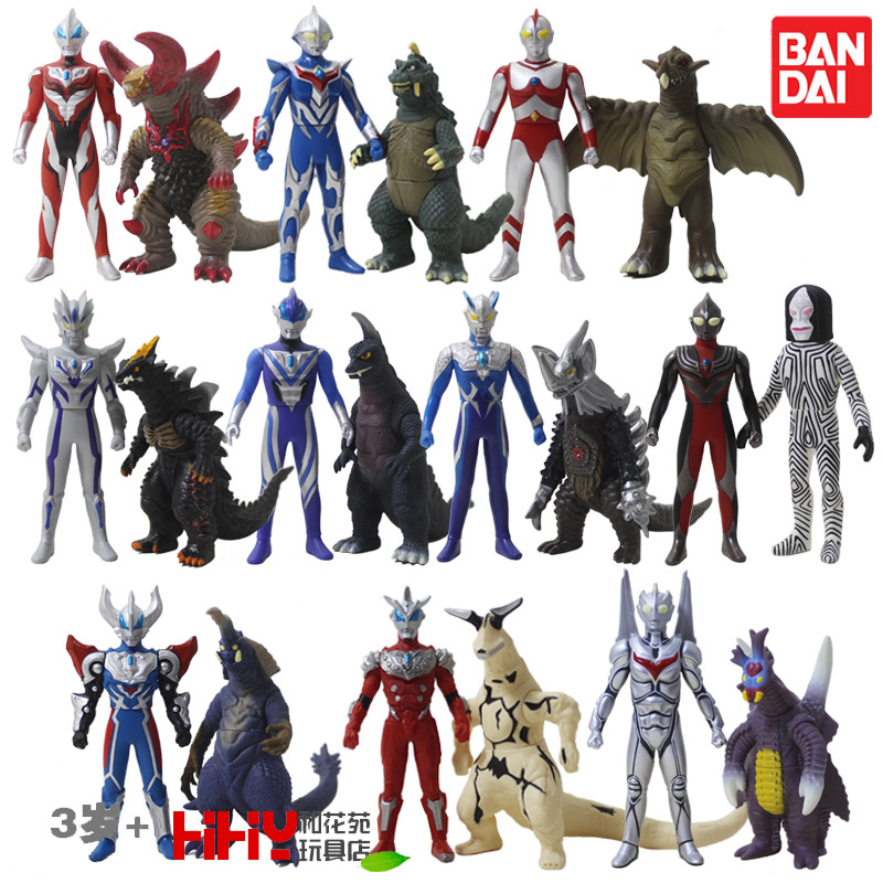 万代捷德超决战公仔怪兽软胶人偶