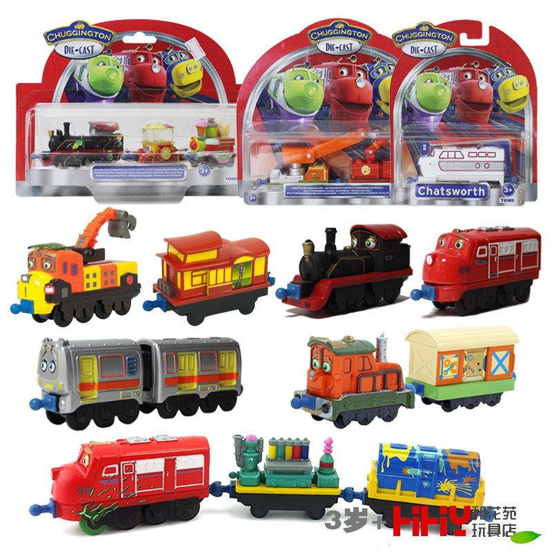 恰恰特快车Chuggington合金小火车火车宝宝老皮特威尔逊男孩玩具