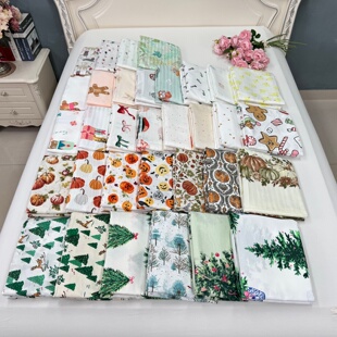 外贸余料 230单人床单纯棉棉柔亲肤 瑕疵60支贡缎印花床单全棉180