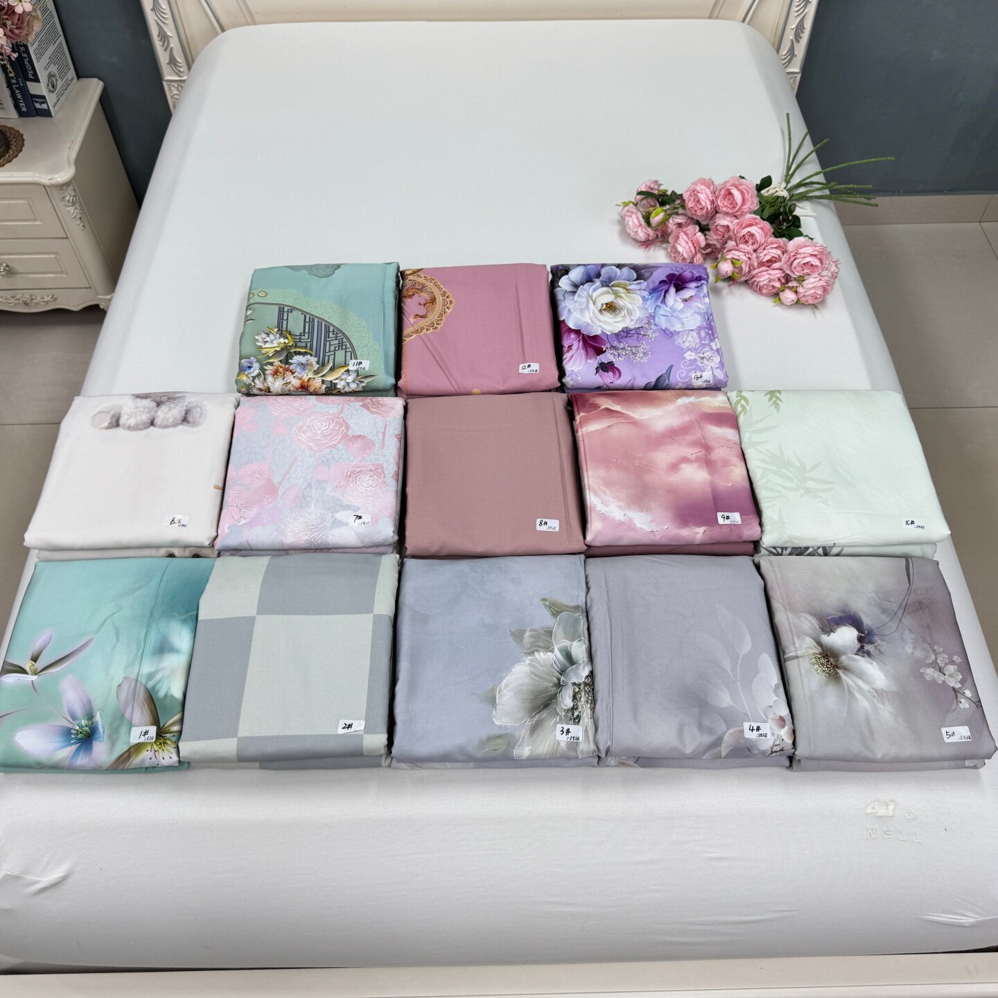 100支贡缎印花被套180X220全棉单件秋冬AA版双面可用纯棉品牌余料