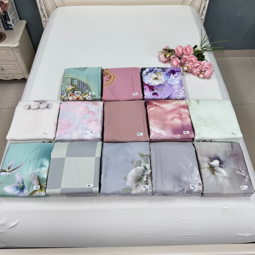 100支贡缎被套180X220单件厚实棉