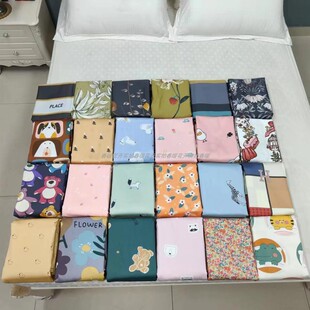 60支长绒棉贡缎印花单人小被套全棉卡通唯美丝滑柔软细腻150 210