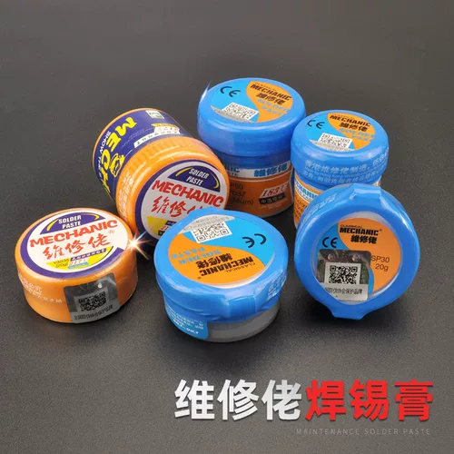 Парень по техническому обслуживанию сварной пасты с свинцовой сварной пастой, жестяной пастой, температурной температуры комнатной температуры 183 помощь, низкая остаточная сварка оловянная грязь