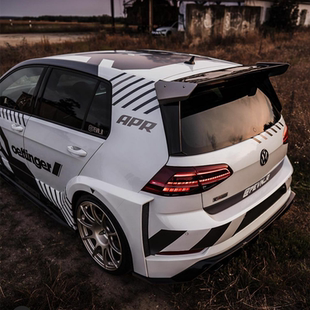 Rline专用TCR尾翼高7装 GTI 饰外观件车顶定风翼 7.5R 大众高尔夫7