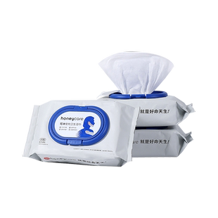 honeycare好命家宠物湿巾猫咪狗狗专用清洁水润加厚绵柔湿纸巾