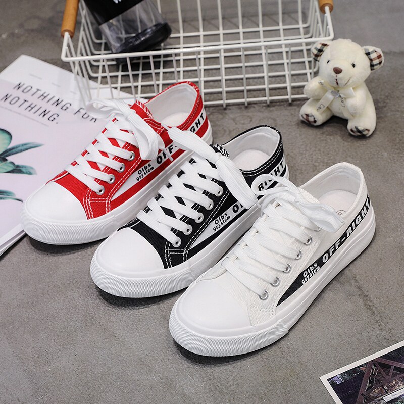 春夏款帆布鞋女原宿ulzzang韩版板鞋平底百搭学生小白鞋2019潮鞋在类目 女鞋, 帆布鞋中 - 来自Buy2taobao.com提供专业的淘宝代购服务