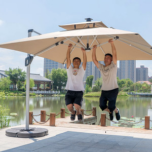 花园露天摆摊大型户外遮阳伞