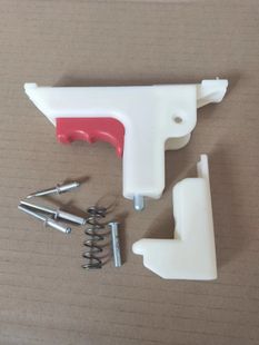 护理床护栏开关病床护栏把手开关卡子铝合金医院床护栏配件锁扣