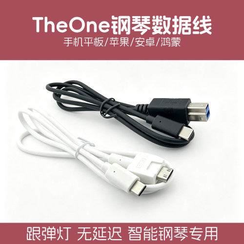 theone智能钢琴连接线