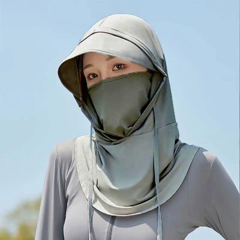 女式防晒遮阳帽透气太阳帽
