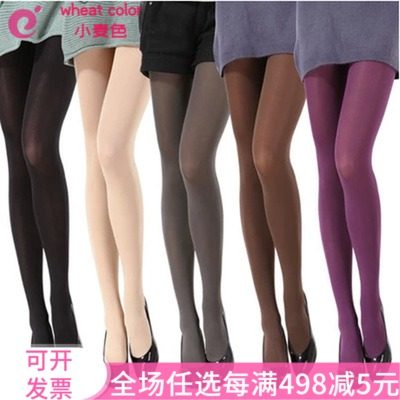 120D加档半透肉连裤袜踩脚袜