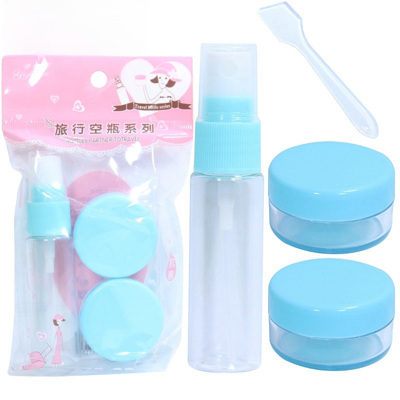包邮化妆瓶塑料空瓶子化妆品面霜分装瓶旅行空瓶套装化妆工具喷瓶