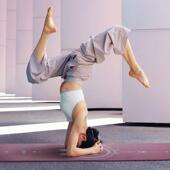 牡丹花开加厚6mm3D立体触感体位线双底同色天然橡胶瑜伽垫