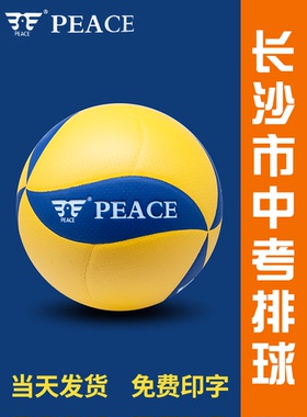 免费印字和平排球HV-999K长沙市中考5号硬排考试专用训练比赛用球