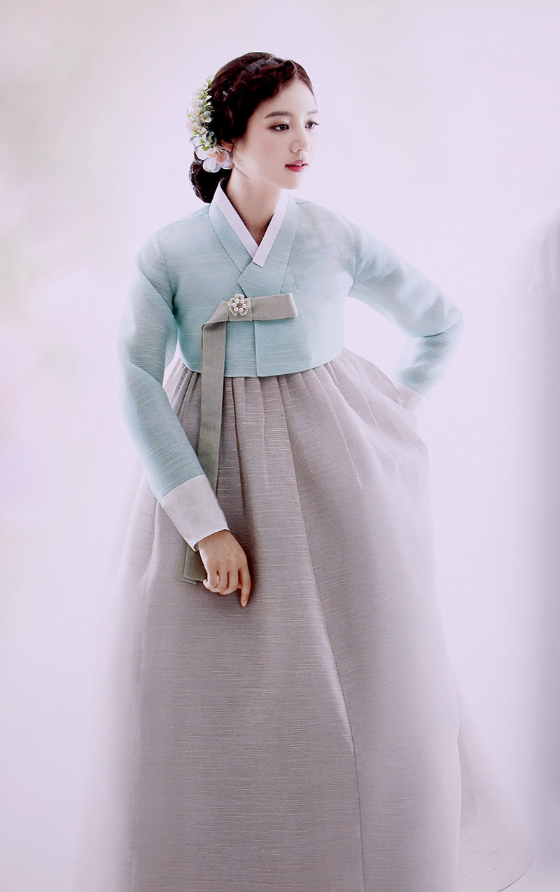 定制韩版春季新款女士改良高腰新娘礼服公主婚礼敬酒韩服Y-G00025