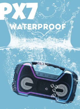 AOMAIS uGO大功率25w超长续航TWS串联彩灯IPX7防水蓝牙音箱响DSP