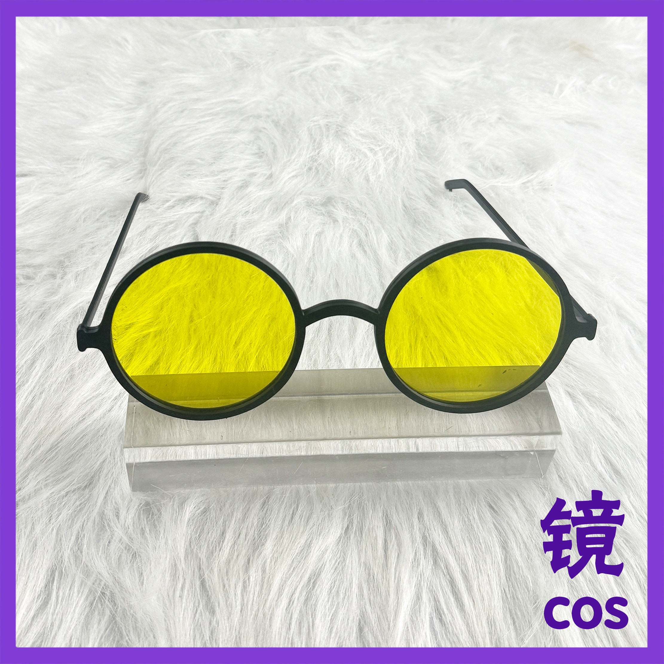 兽头半框眼镜日系kig系兽装图片