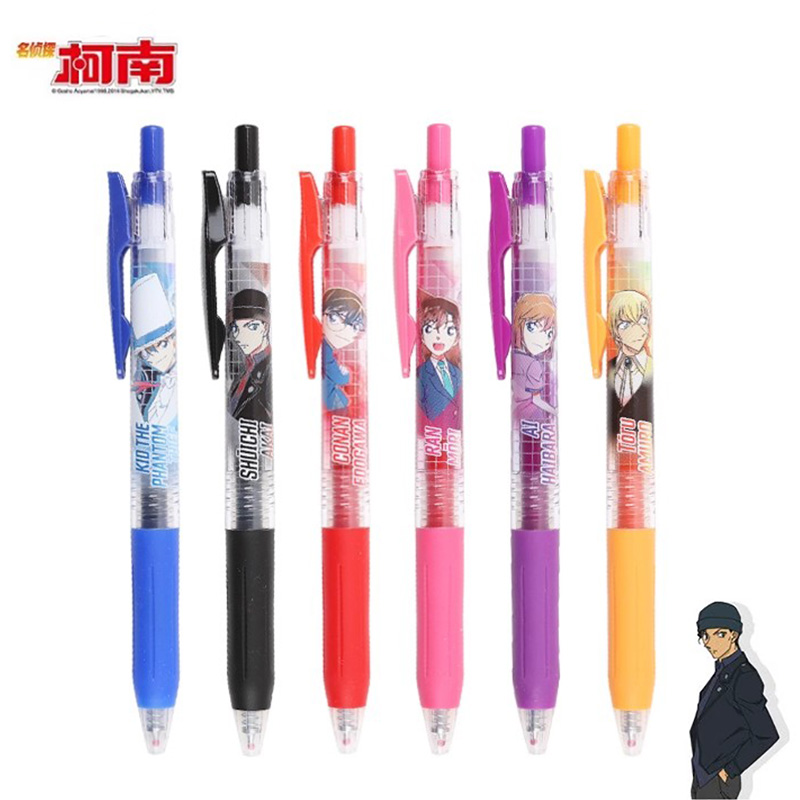 斑马牌进口新款柯南限定按动笔