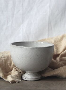 吾与陶说个性创意复古陶瓷餐具碗汤碗冰淇淋碗酸奶碗沙拉碗甜品碗