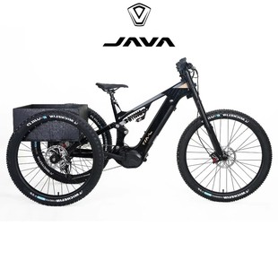 Cargo电助力软尾三轮车碳纤维前三角12速 JAVA佳沃J AIR