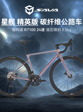 SAVA萨瓦禧玛诺精英版豪华版旗舰版碳纤维星舰7170大套24速公路车