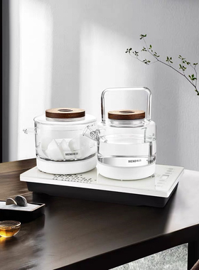 Seko新功底部全自动上水电热水壶家用玻璃烧水壶茶台一体电茶炉W6