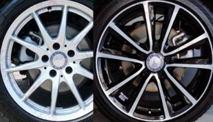 奔驰245 246 B180 B200 B260 B220 B250原厂锻造16 17寸轮毂拆车